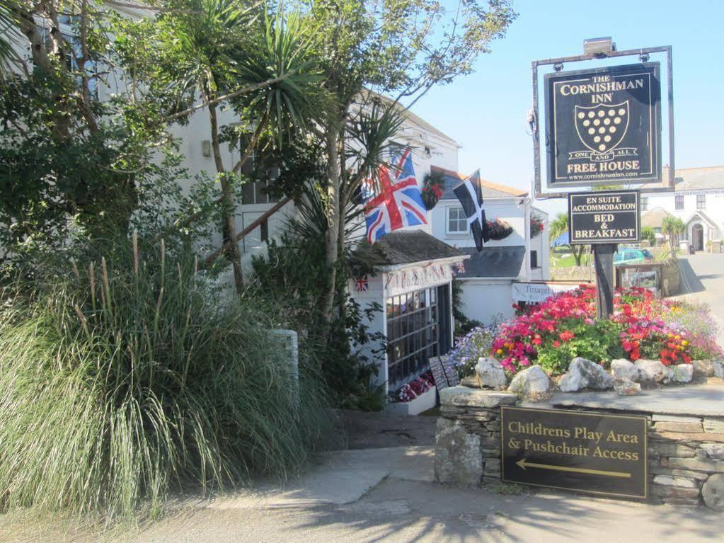 טינטאג'ל The Cornishman Inn מראה חיצוני תמונה